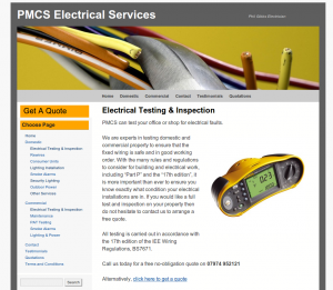 Electrical Testing & Inspection - PMCS Electrical Services